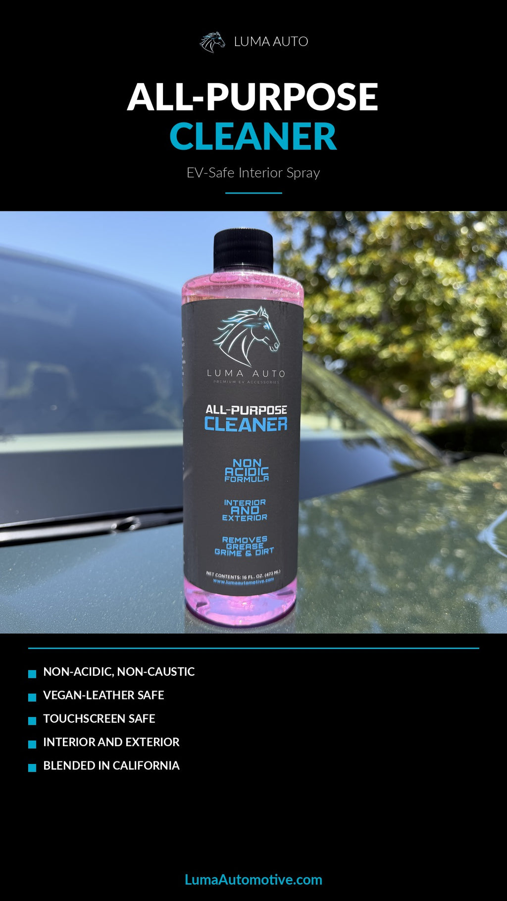 All-Purpose Cleaner — EV-Safe Formula