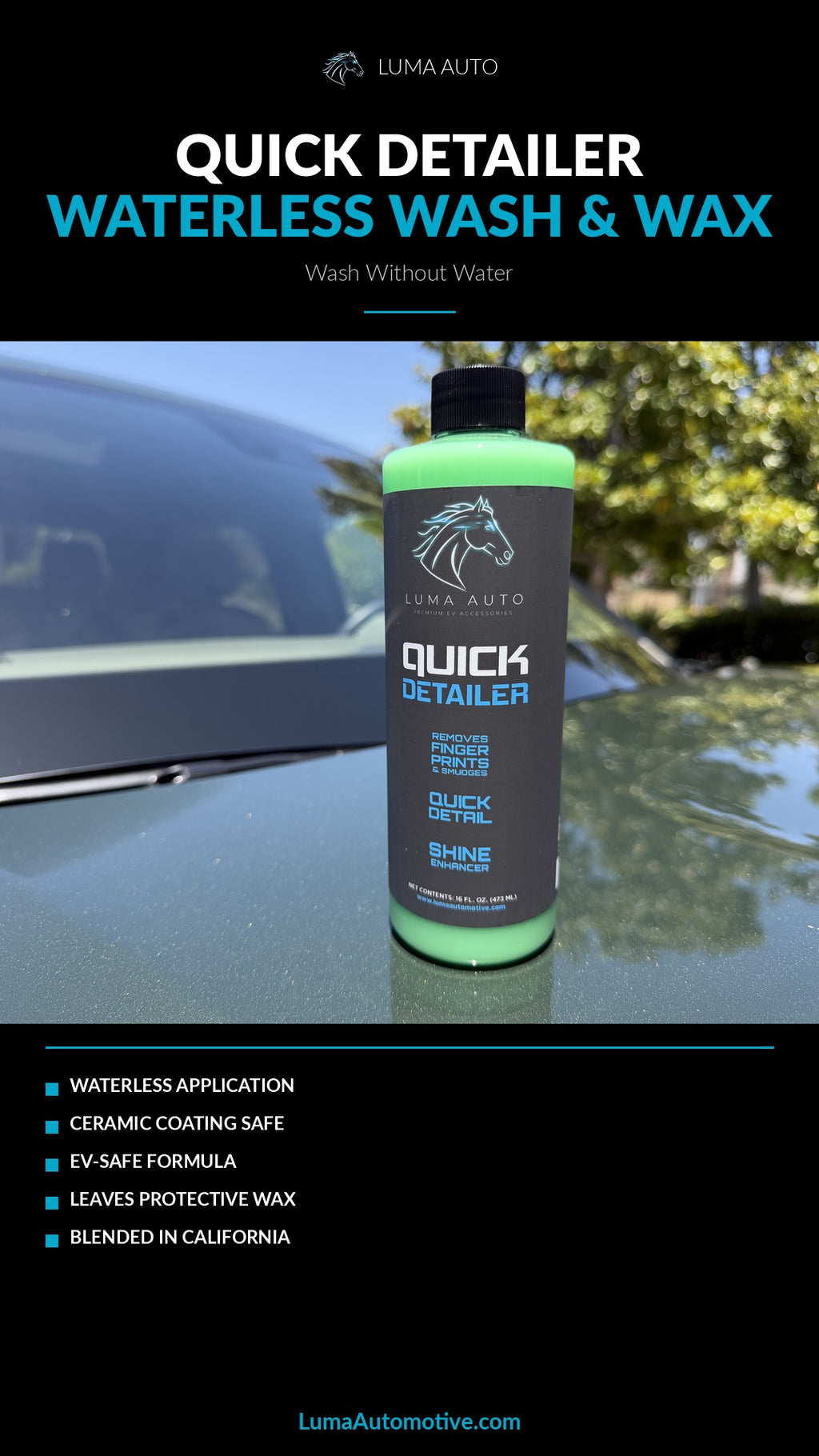Quick Detailer — Waterless Wash & Wax