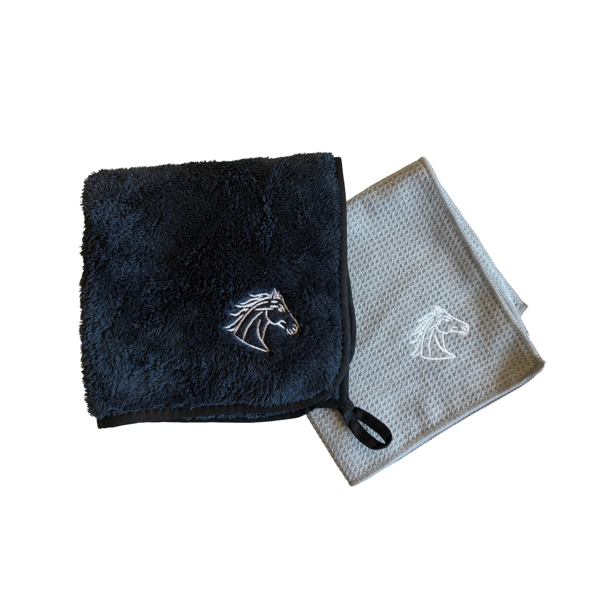 Coral Fleece Plush Towels — 3 Pack