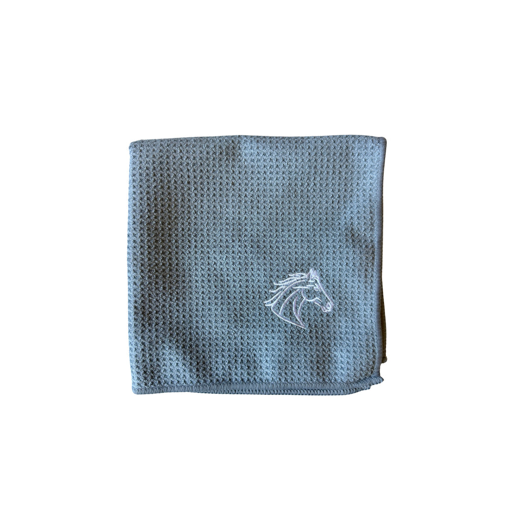 Waffle Weave Glass Towels — 3 Pack