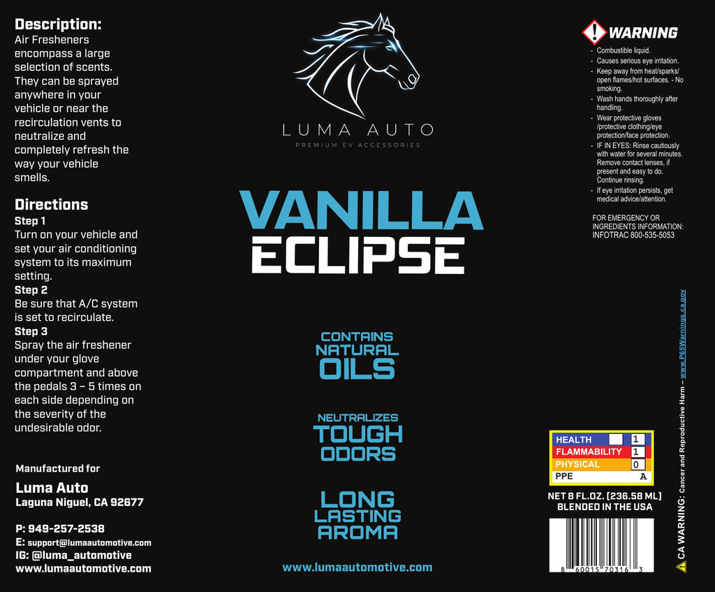 Vanilla Eclipse — Premium Car Air Freshener