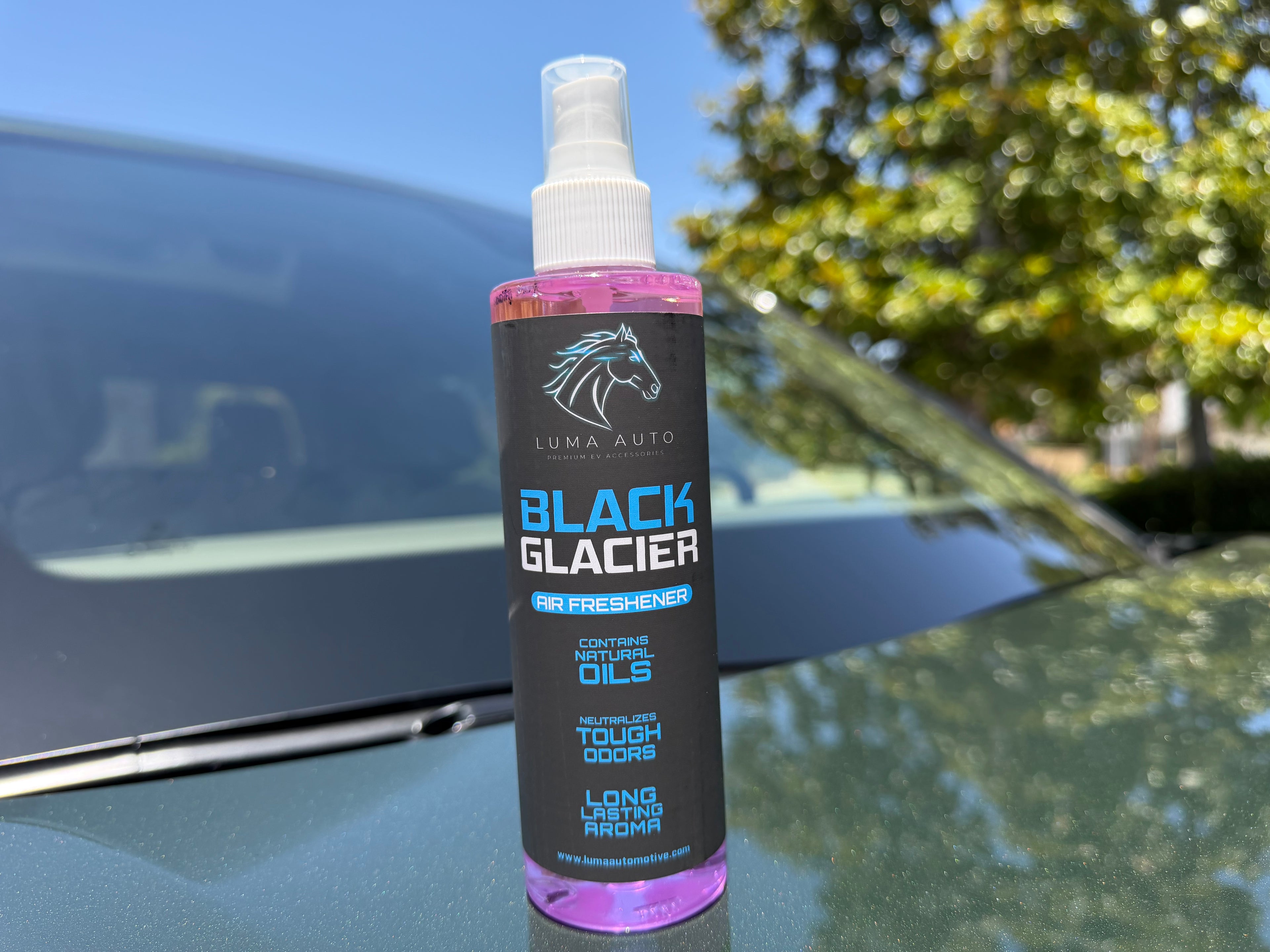 Black Glacier — Premium Car Air Freshener