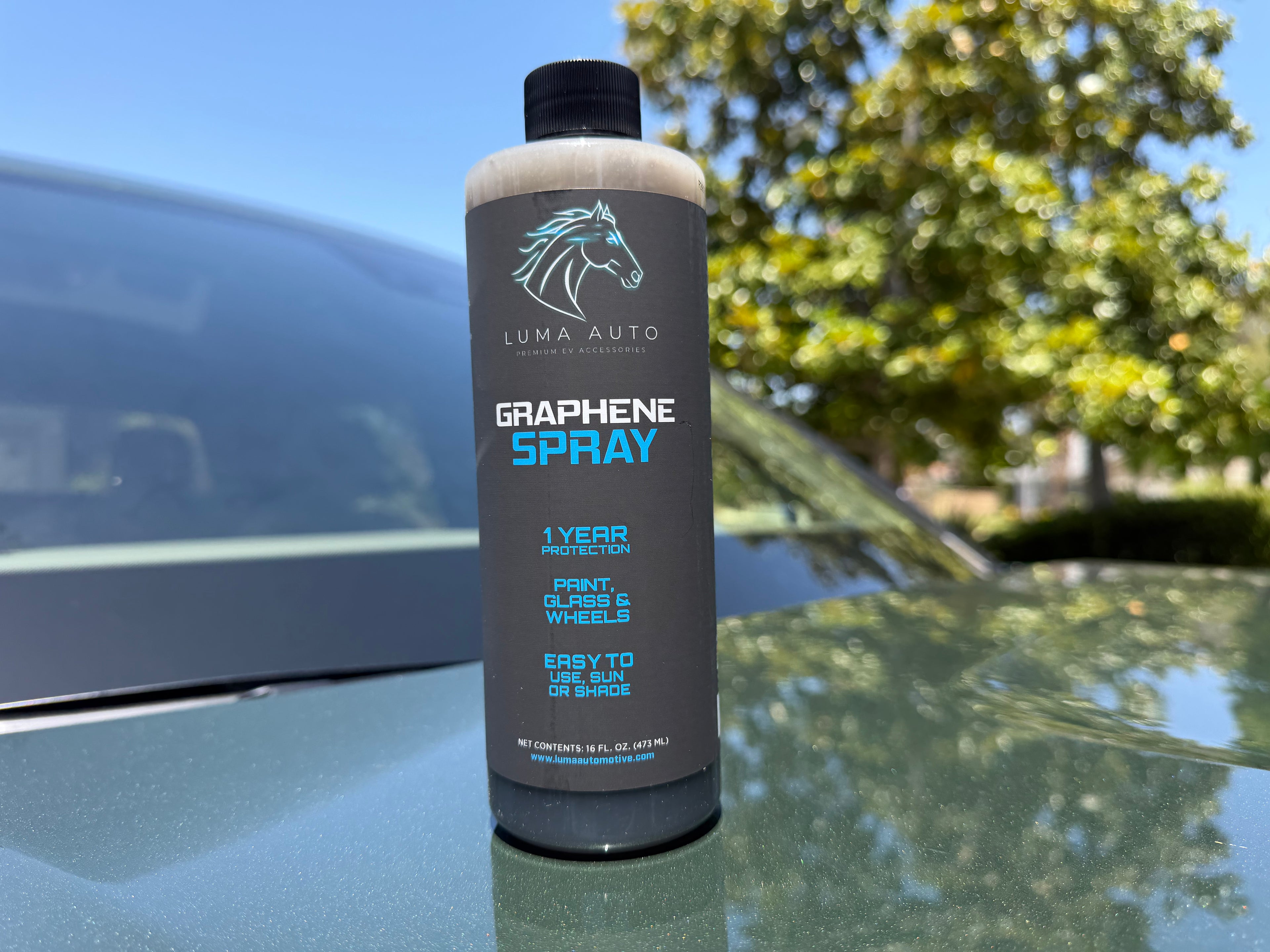 Graphene + Ceramic Spray — 1-Year Hydrophobic Coating
